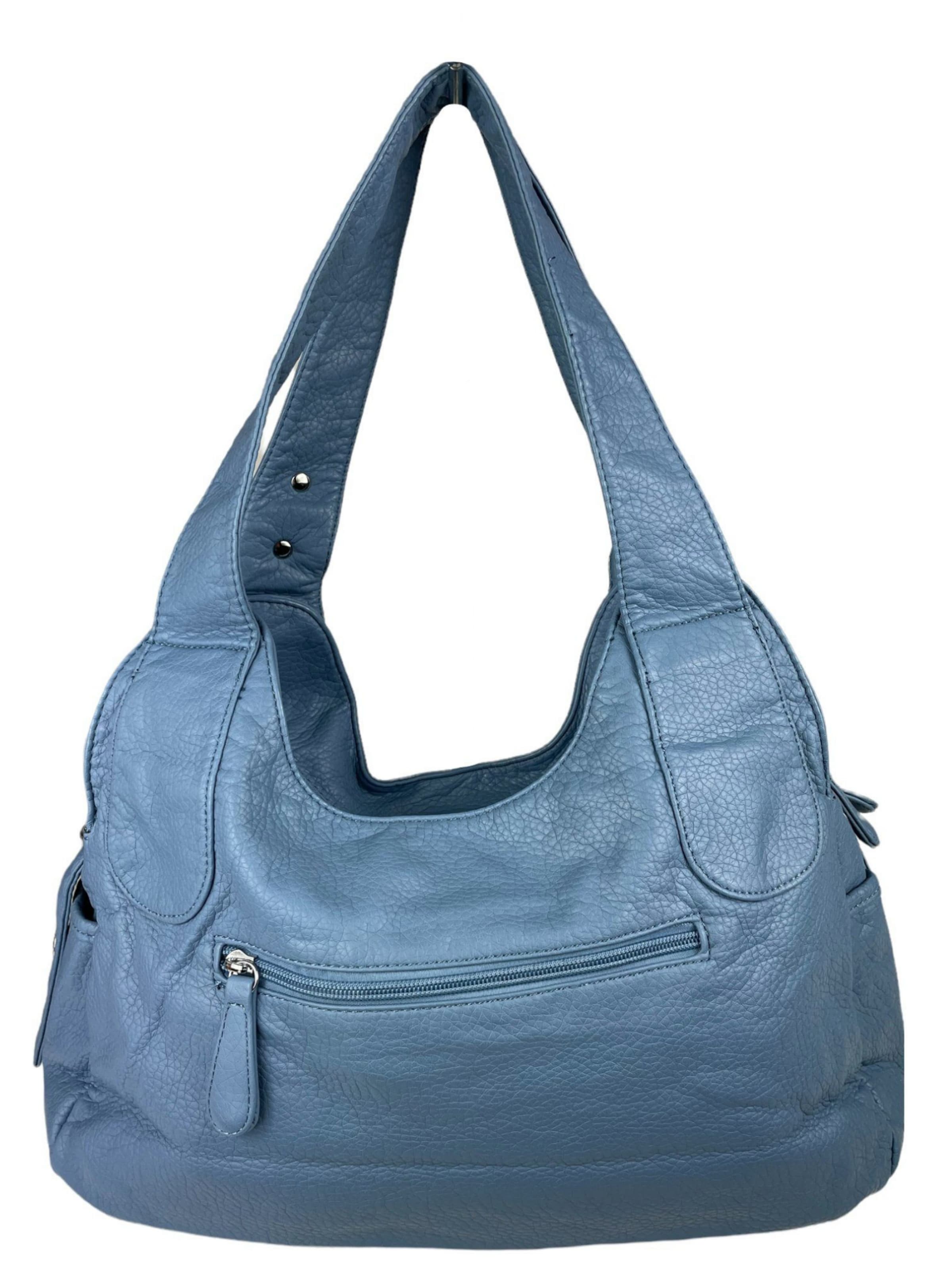 Kumixi - Bolso de mano en azul