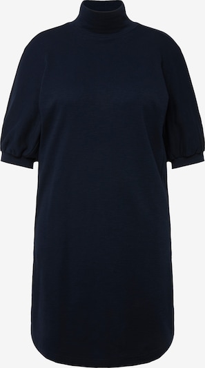 Ulla Popken T-shirt en marine, Vue avec produit