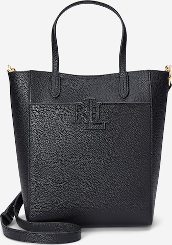 Borsa a mano di Lauren Ralph Lauren in nero: frontale