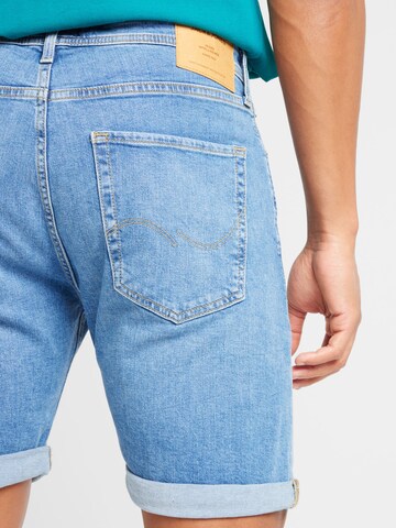 JACK & JONES Regularen Kavbojke 'JJICHRIS JJORIGINAL' | modra barva
