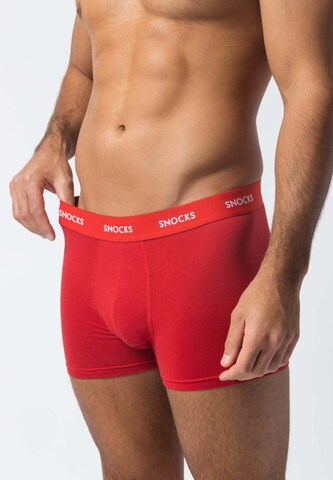 SNOCKS Boxershorts (GOTS) in Grau