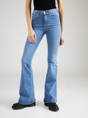 Dr. Denim Flared Jeans 'Macy' in Blue: front