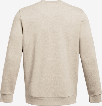 UNDER ARMOUR Sportsweatshirt 'Essential' in Beige