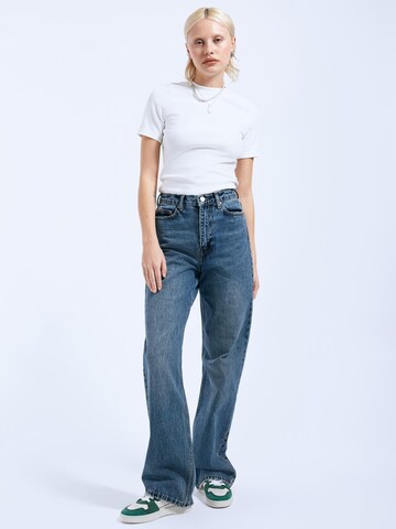 Dr. Denim Regular Jeans 'Echo High Straight' in Blauw