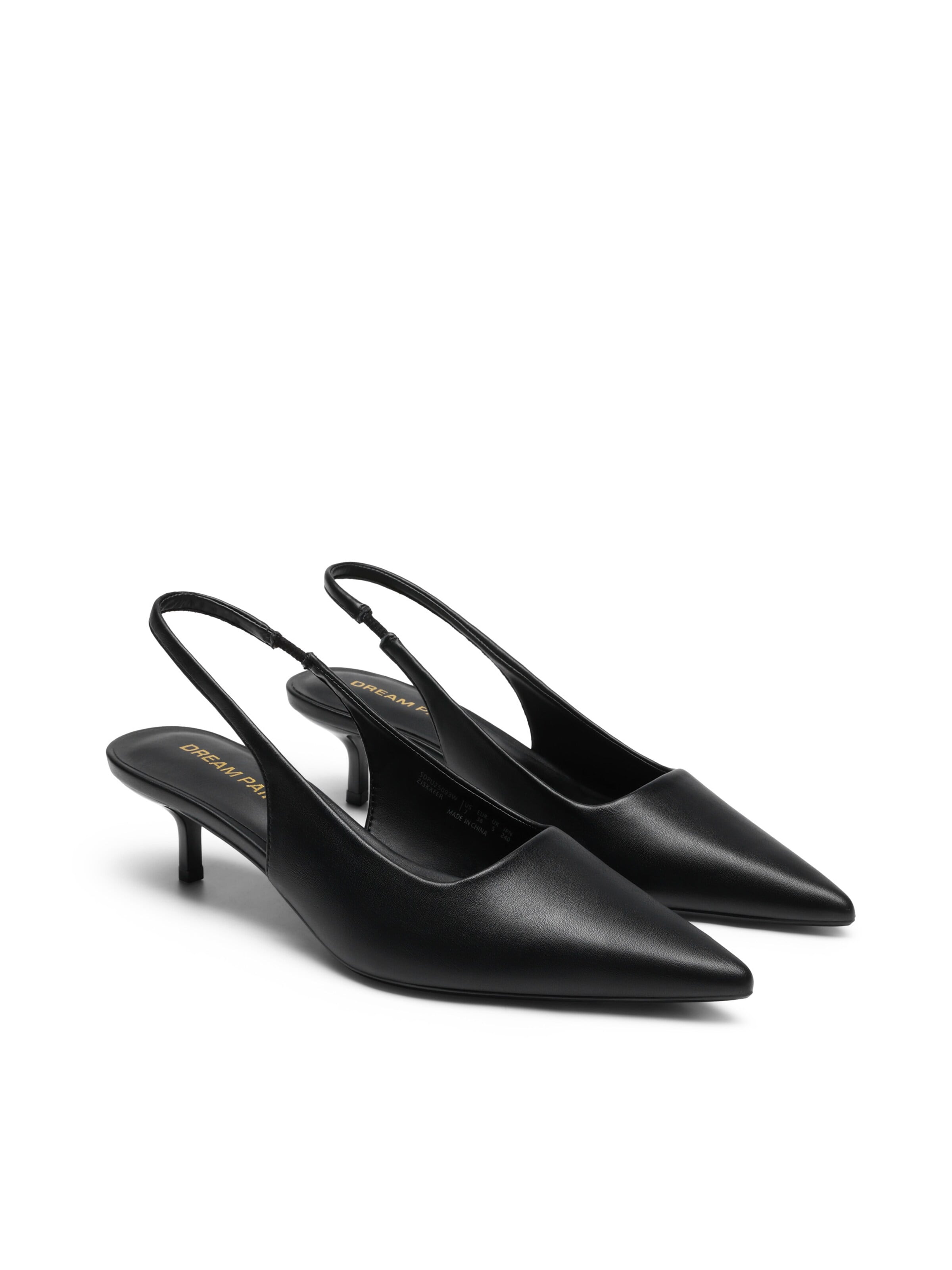 Dream Pairs Slingback Pumps in Black