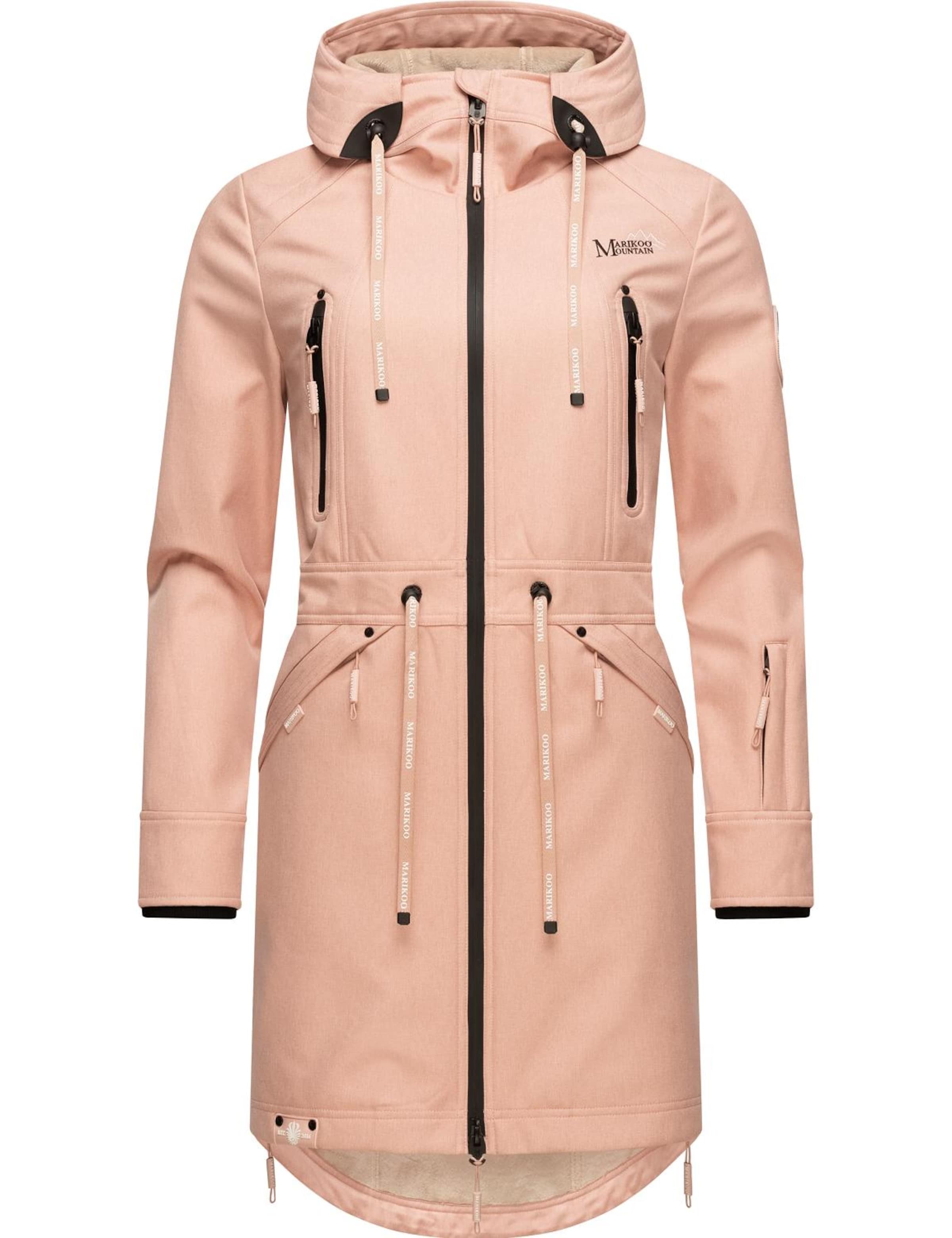 Parka mi-saison MARIKOO en rose