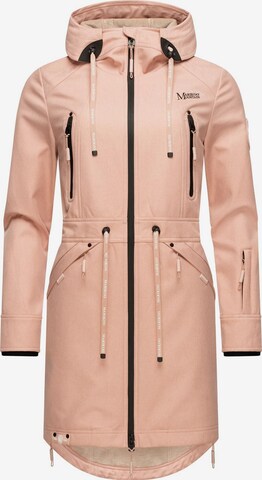 MARIKOO Between-seasons parka in Pink