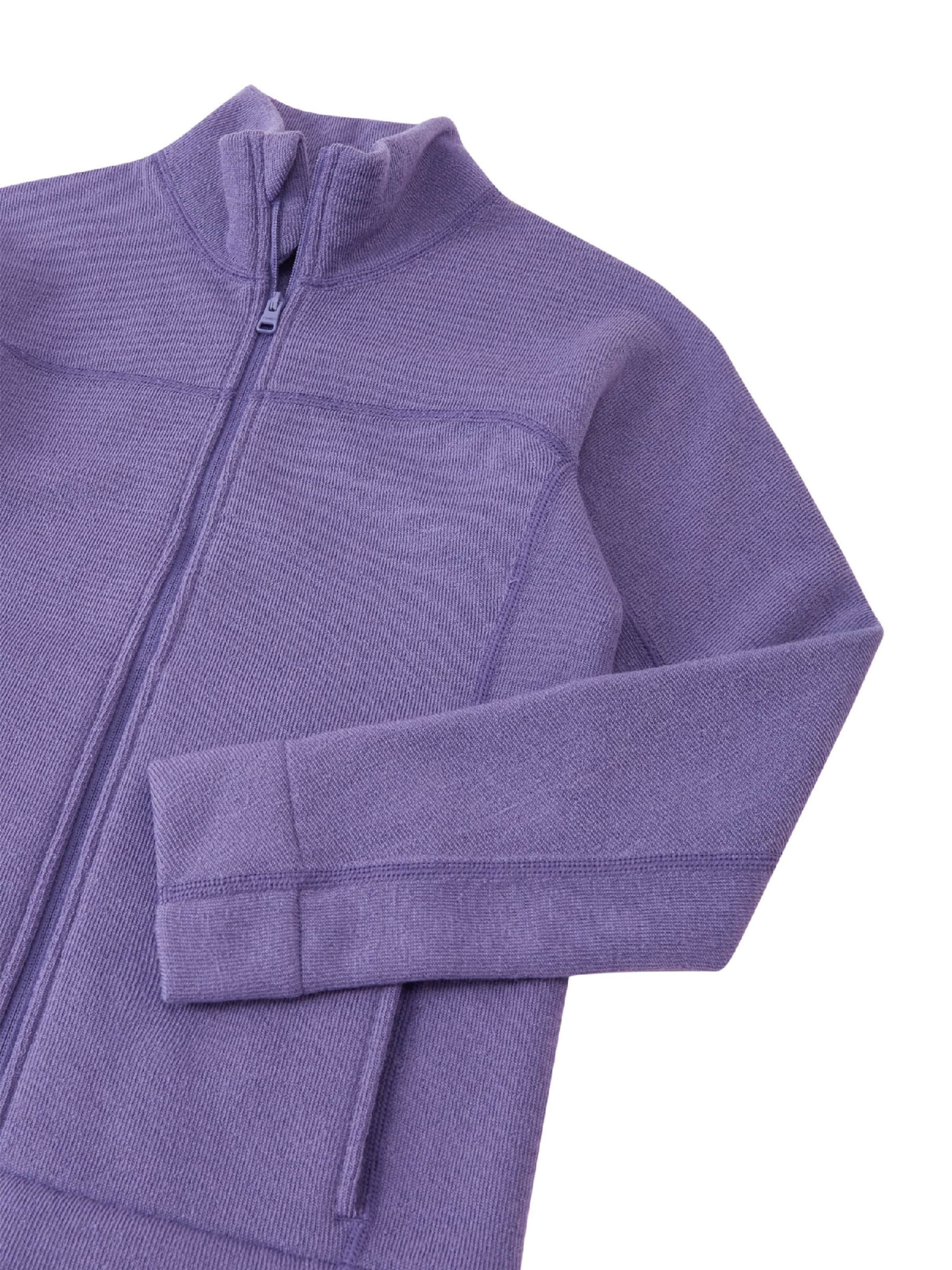 Reima Gebreid vest ' Villamo ' in Lila: voorkant