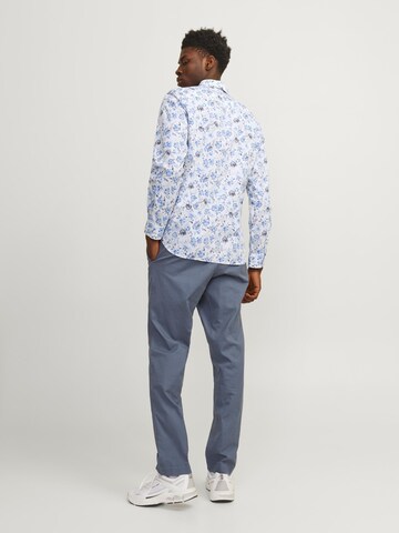 JACK & JONES Regular Fit Hemd in Blau