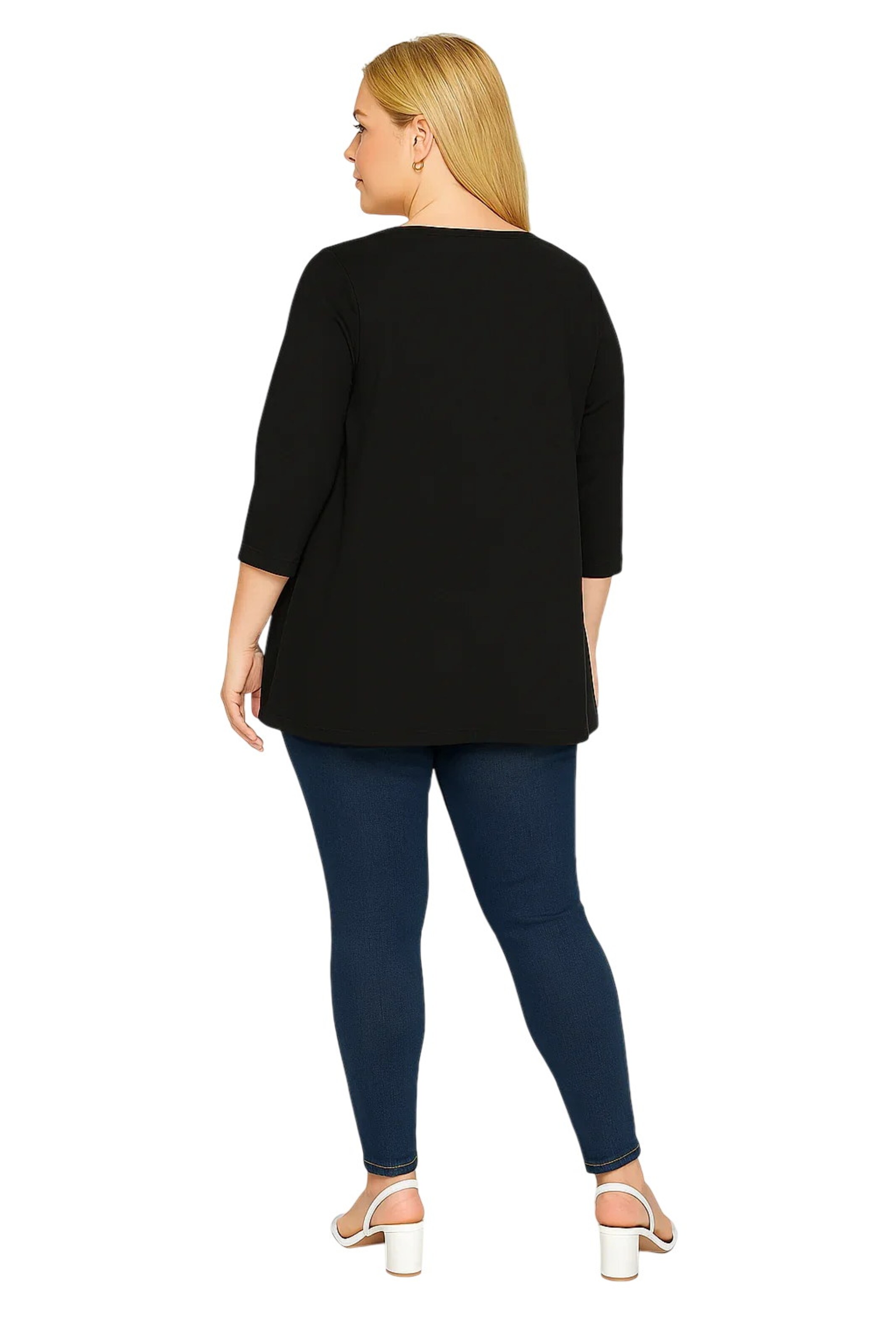 Shape Of You Shirt in Zwart