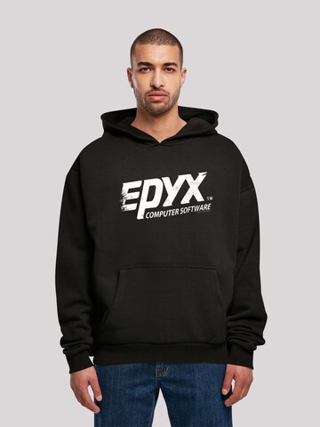 Sweat-shirt F4NT4STIC en noir : devant