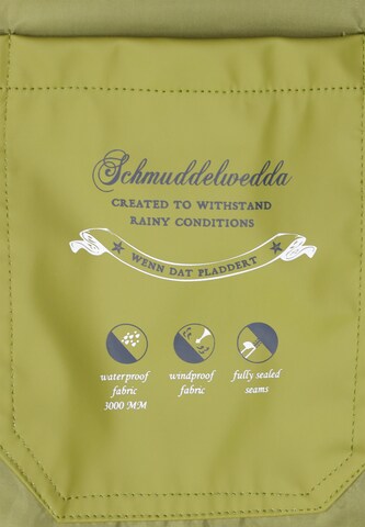 Manteau fonctionnel Schmuddelwedda en vert