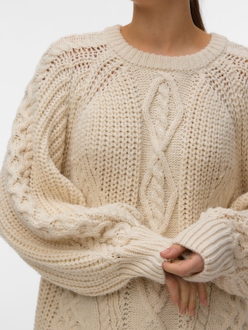 VERO MODA Sweater 'VMMIRANDA' in Beige