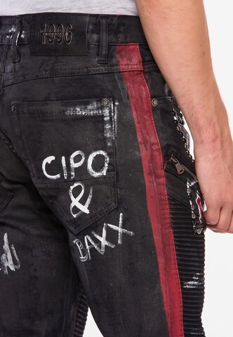 CIPO & BAXX Regular Jeans in Zwart