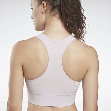 Reebok Bustier Biustonosz sportowy 'Identity' w kolorze fioletowy