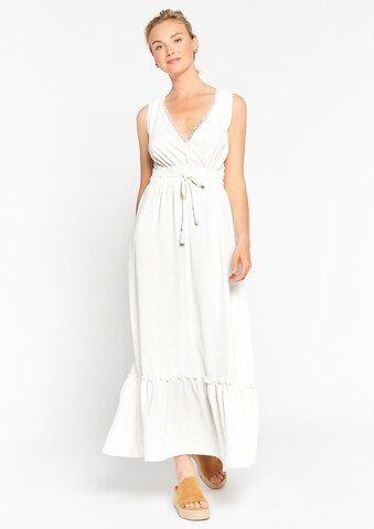 LolaLiza Summer Dress in White: front