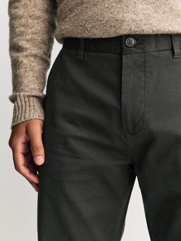 Next Slimfit Chino hlače | siva barva