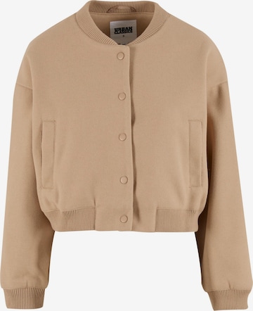 Urban Classics Přechodná bunda – béžová: přední strana