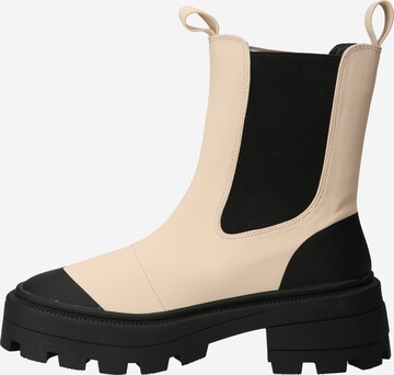 NLY by Nelly Chelsea boots 'On trend' in Beige