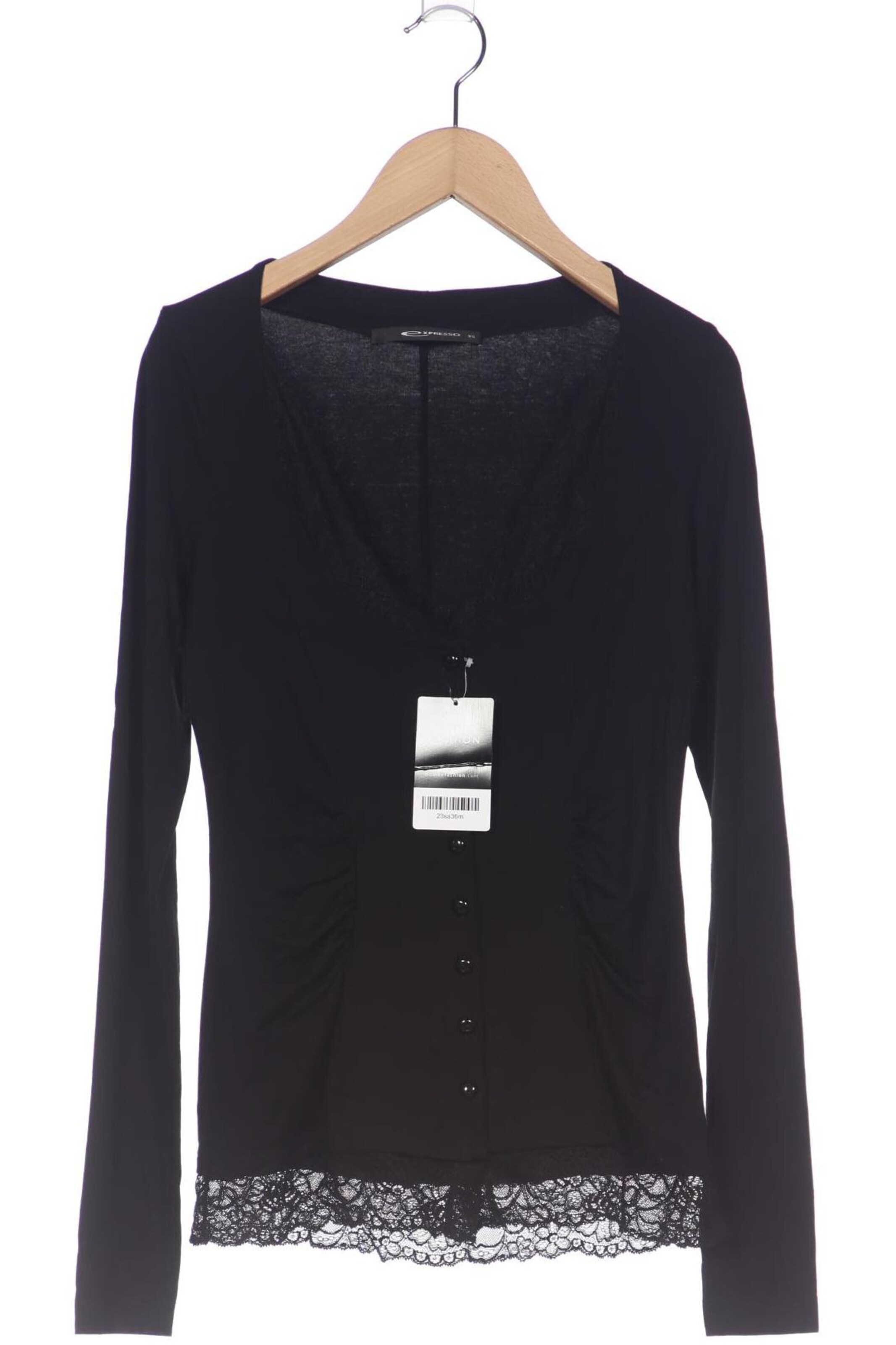 Expresso Sweater & Cardigan in XS in Black: front