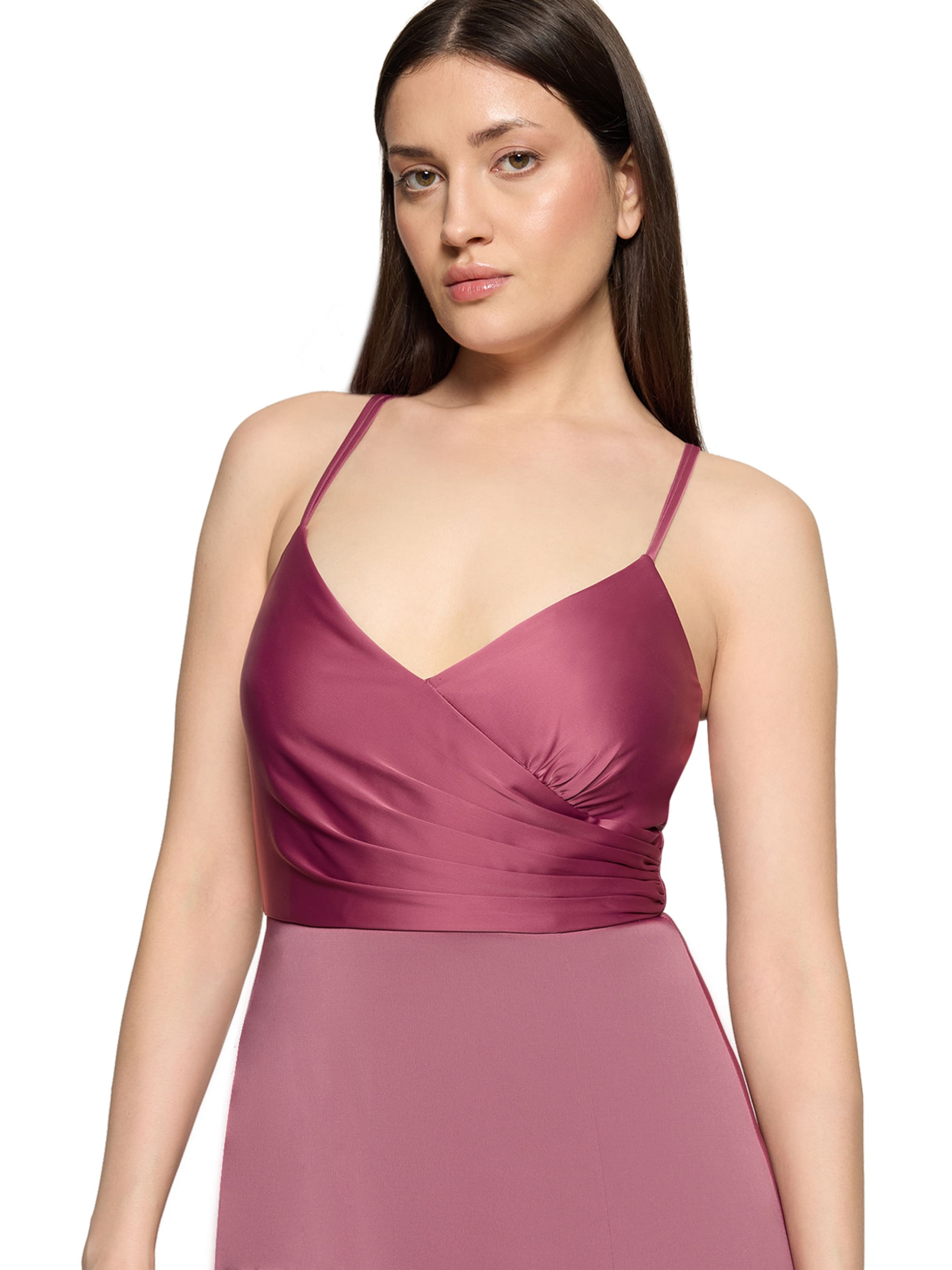 Robe de soirée Vera Mont en rouge