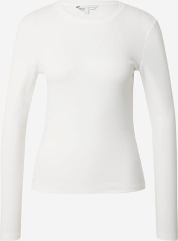 T-shirt 'ONLRiley' ONLY en blanc : devant