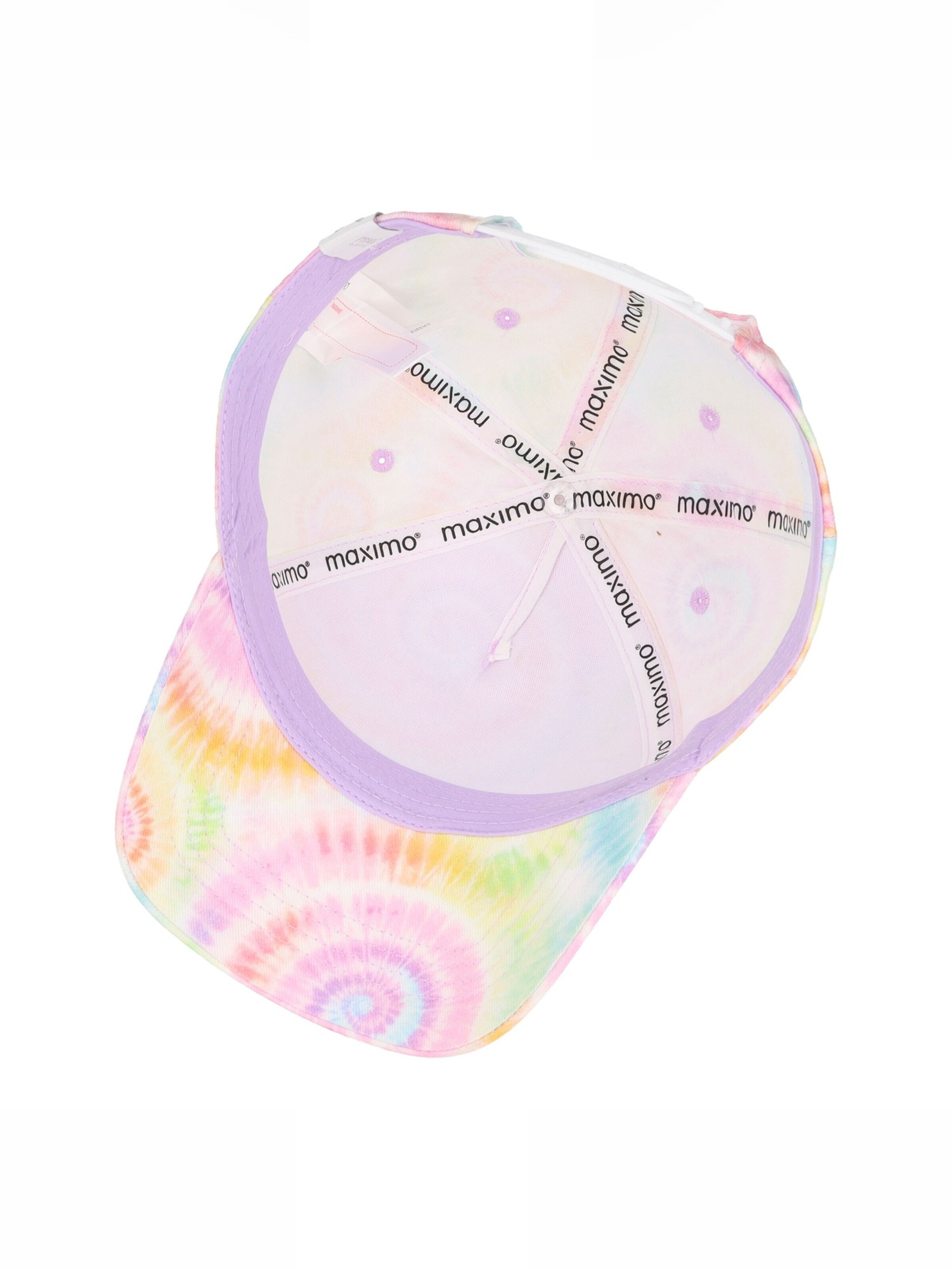 MAXIMO Hat 'KIDS GIRL-Cap Batik snap-back Verschluß' in White