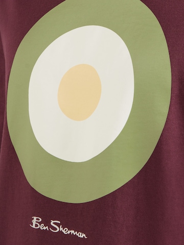 Ben Sherman Футболка 'Signature Target' в Красный
