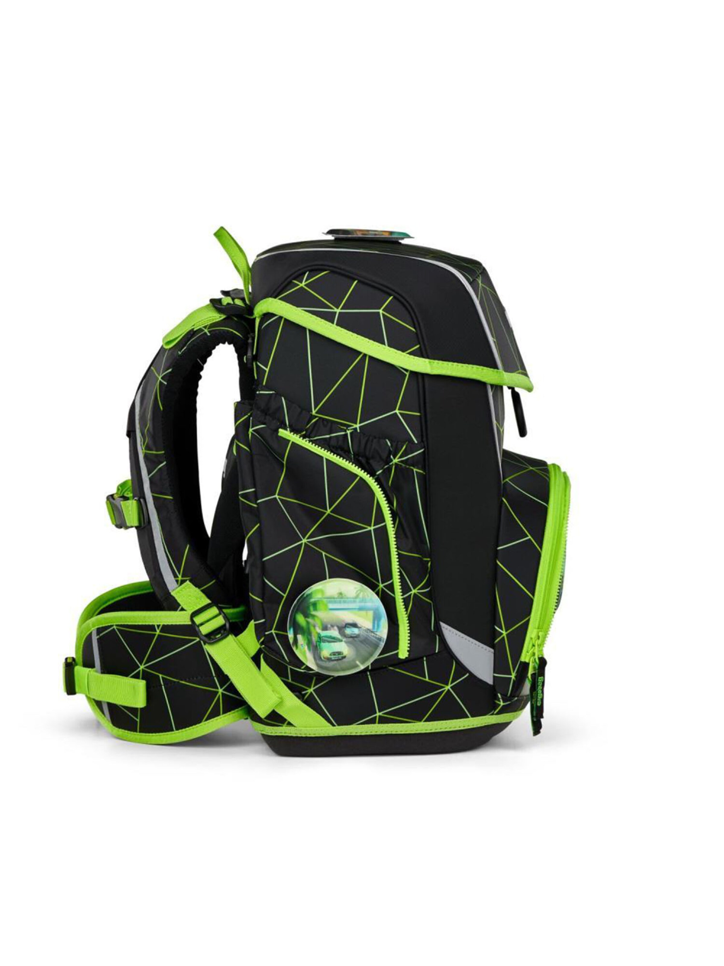 ergobag Rucksack 'Cubo Set 5 tlg'‌‌‌‌‌‌‌‌‌ in Grün