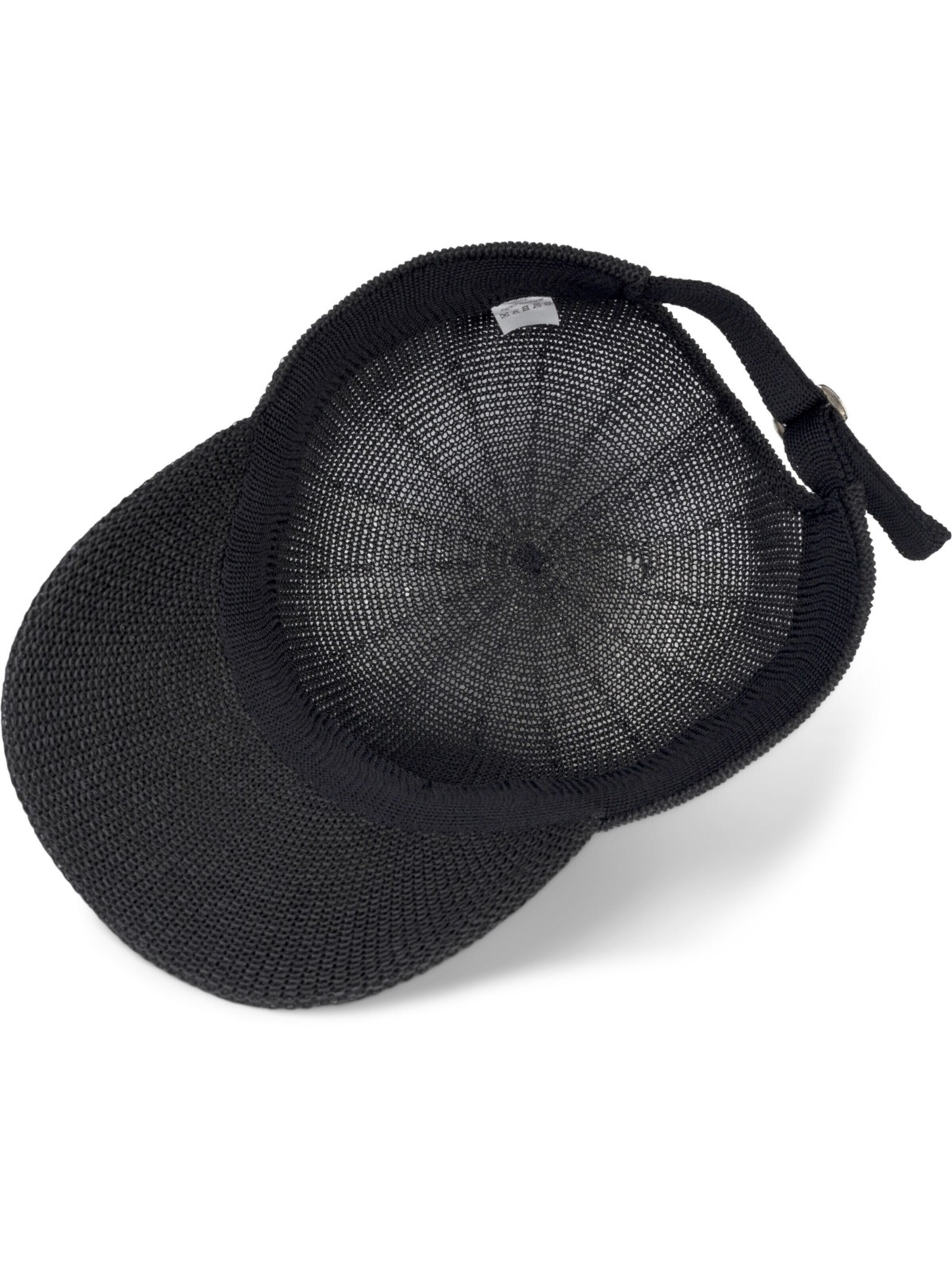styleBREAKER Cap 'Papierstroh Baseball Cap'‌‌‌‌‌‌‌‌‌ in Schwarz