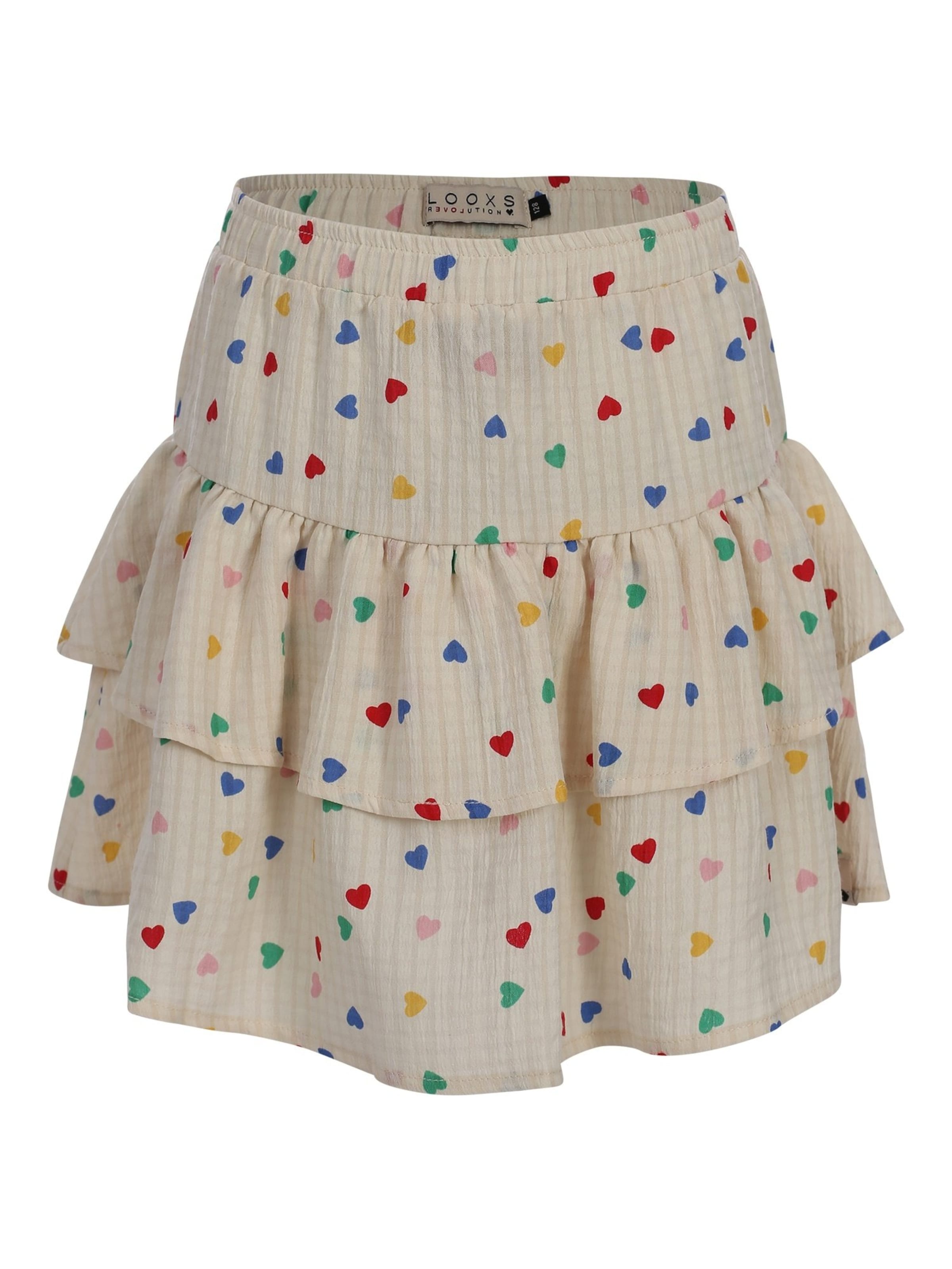 Looxs Revolution Rok in Beige: voorkant