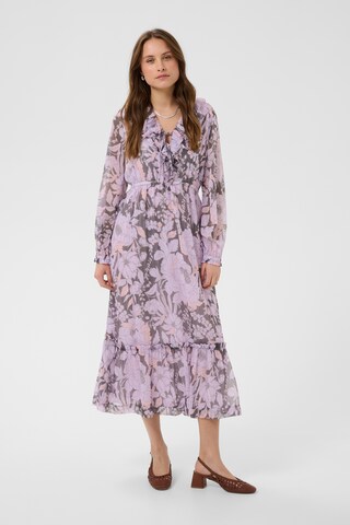 Robe 'SolangeSZ' SAINT TROPEZ en violet : devant