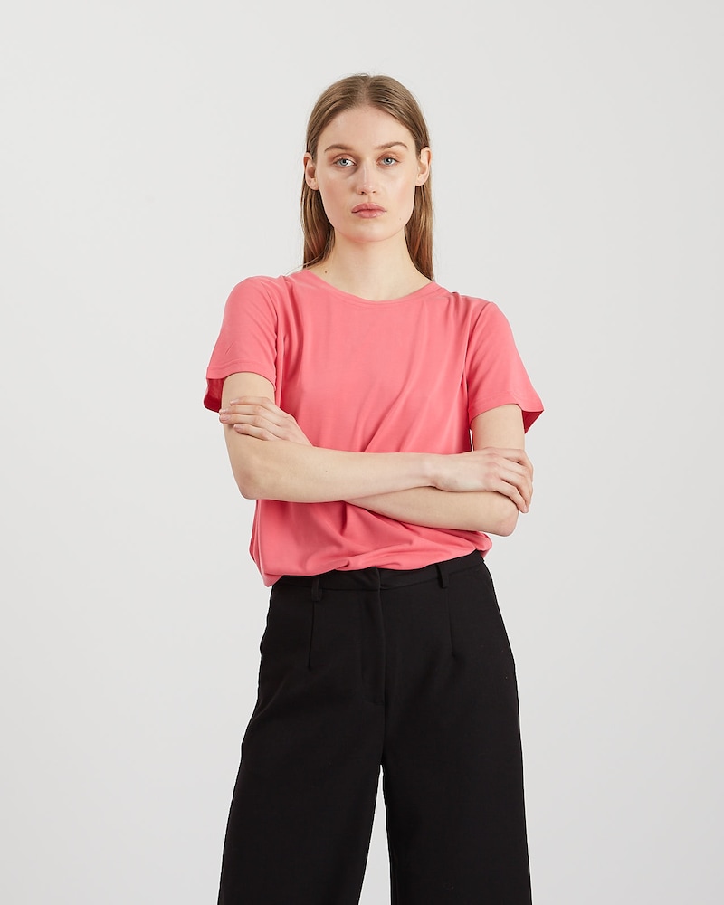 Women Clothing minimum T-shirts Pink