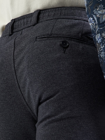 bugatti - regular Pantalón chino en azul
