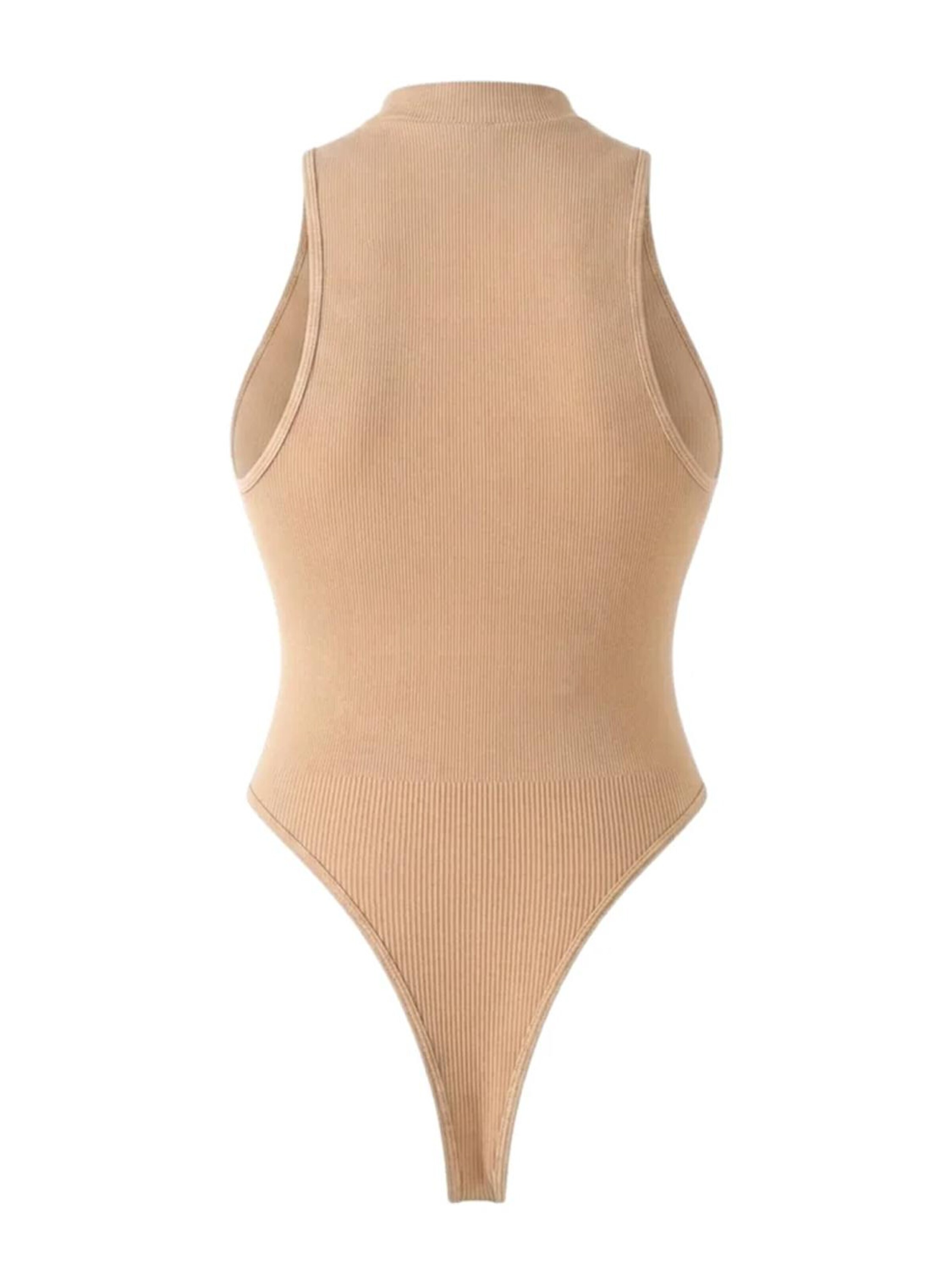 Shapetape Shapingbody 'Corrigerende body zonder mouwen met string' in Beige