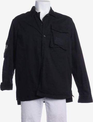 Calvin Klein Freizeithemd / Shirt / Polohemd langarm L in Schwarz: predná strana