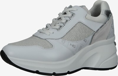 Nero Giardini Sneaker in beige / grau / silber / weiß, Produktansicht
