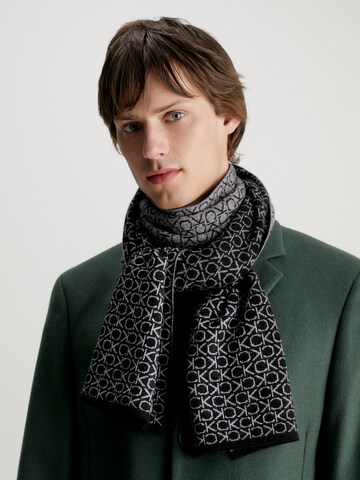 Calvin Klein Scarf in Black: front