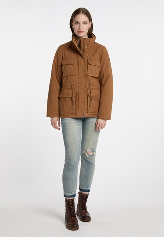 DreiMaster Vintage Winter jacket in Brown