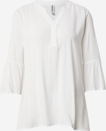 Sublevel - Blusa en blanco: frente