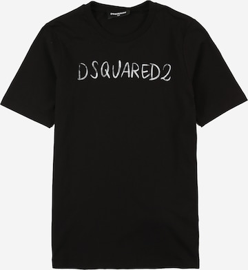 DSQUARED2Majica - crna boja: prednji dio