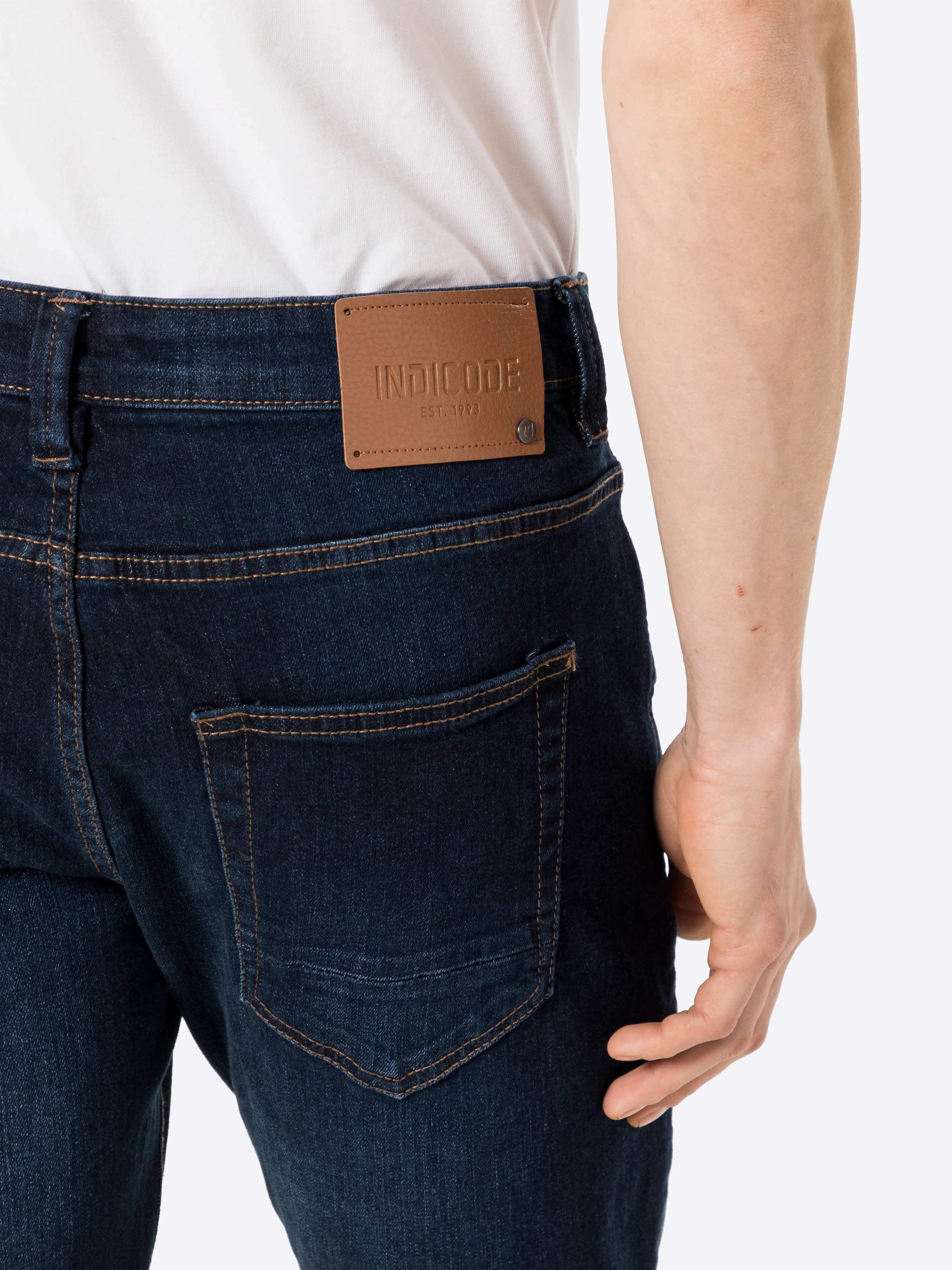 Männer Jeans INDICODE JEANS Jeans 'Pitsburg' in Dunkelblau - FP88352 Männer Jeans INDICODE JEANS Jeans 'Pitsburg' in Dunkelblau - FP88352