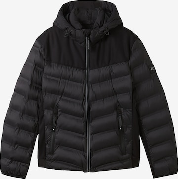 TOM TAILOR Jacke in Schwarz: predná strana