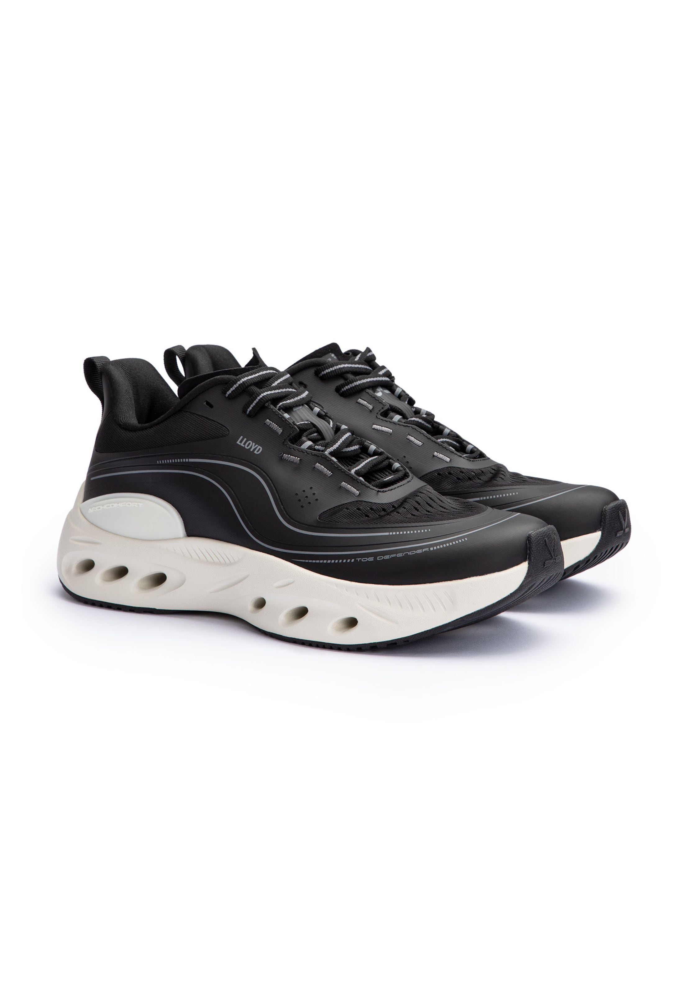 LLOYD Sneaker 'DASH X' in Schwarz