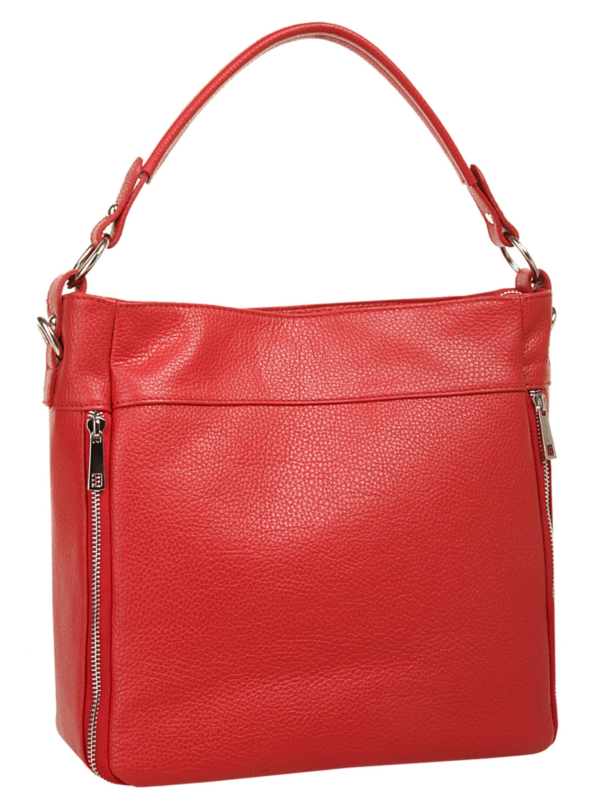 Cluty Handbag in Red