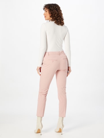 Dondup Slimfit Chino kalhoty – pink