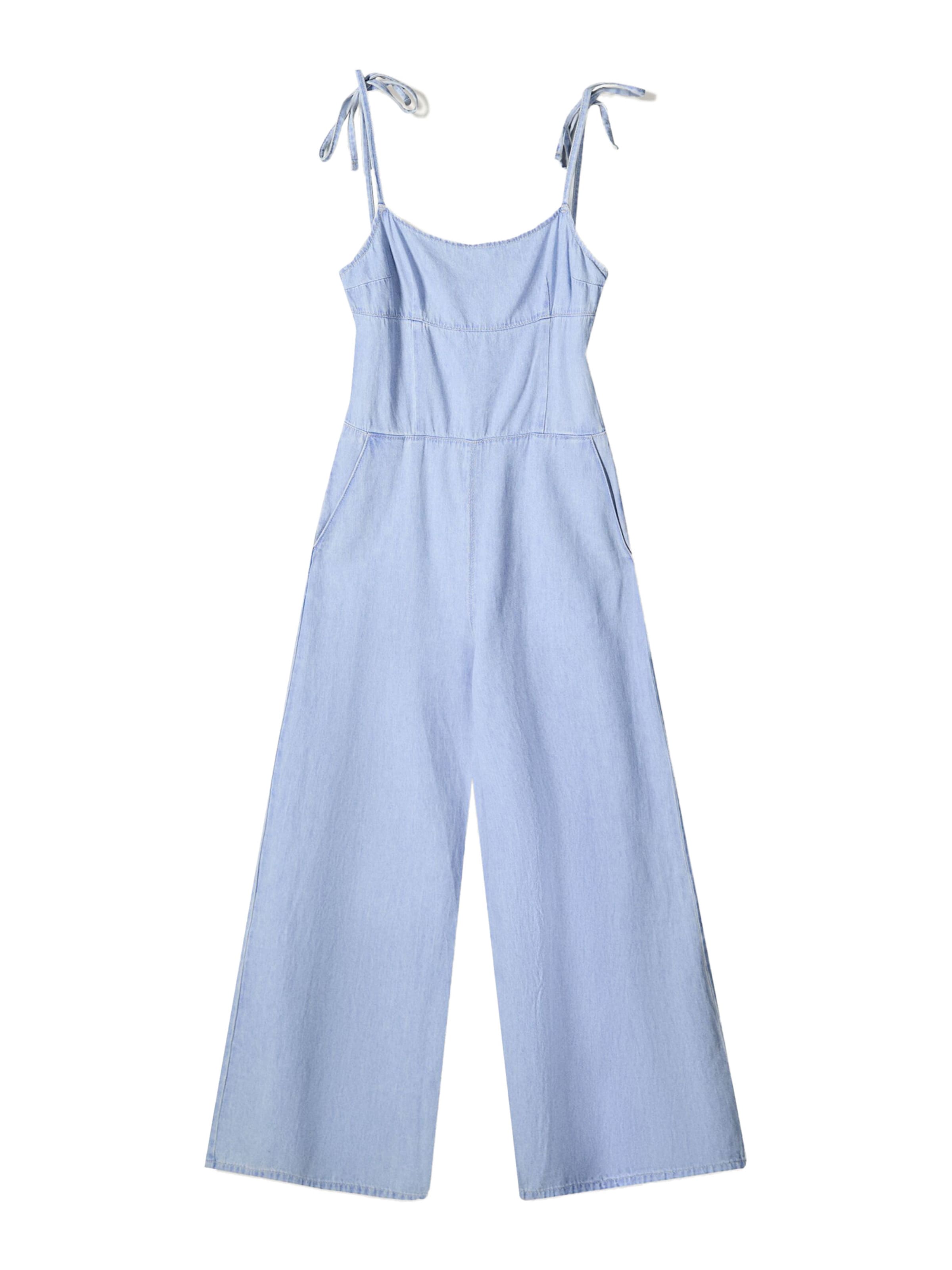 Tuta jumpsuit di Bershka in blu: frontale