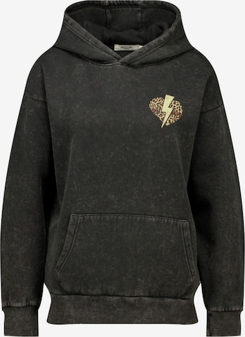 Sweat-shirt Deeluxe en gris : devant