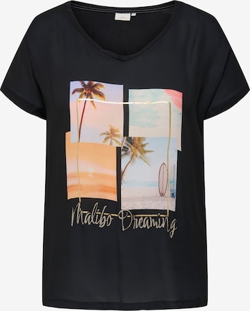 ONLY Carmakoma Футболка в Черный: спереди