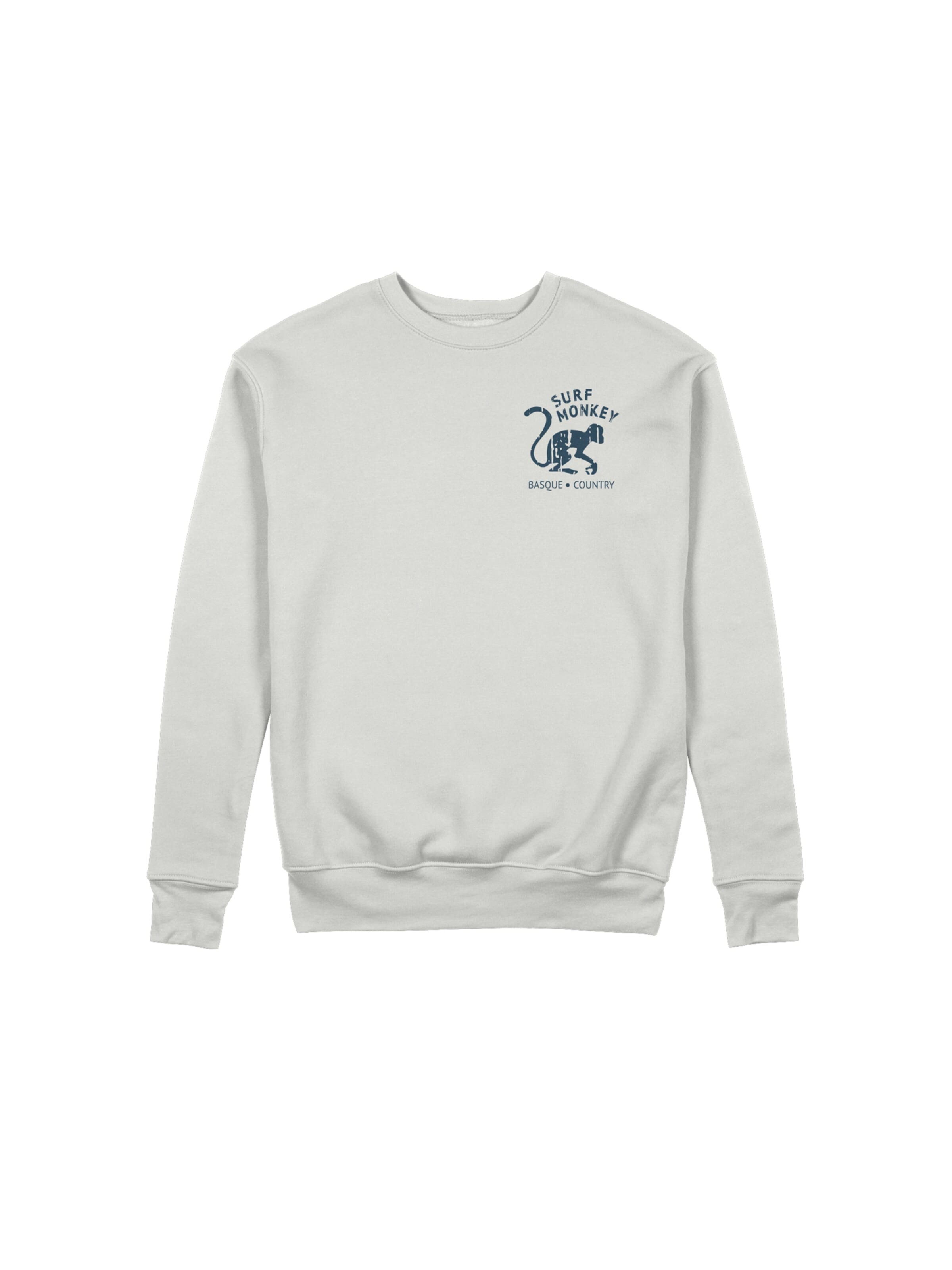 Surf Monkey - Sudadera en verde: frente